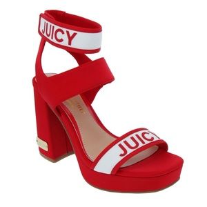 NIB Red Juicy Couture Platform Heels ❤️